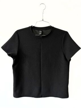DAZY Textured Top Black Size L